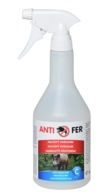 Antifer pachový ohradník modrý 750 ml